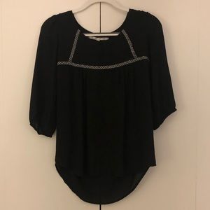 Baby Doll Styled Blouse with 3/4 Length Sleeves